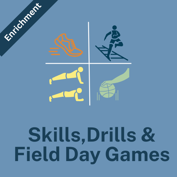 TUESDAY: SKILLS & DRILLS with Coach Chris (2nd-4th Grade) Spring