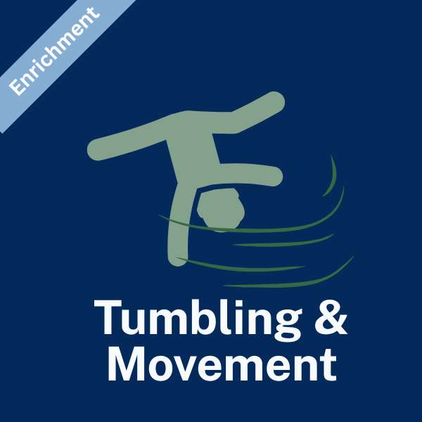 MONDAY: Tumbling & Movement (Pre-K, Kinder & 1st Grade) Fall