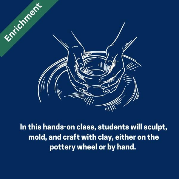THURSDAY: Pottery (1st - 4th Grade) Fall