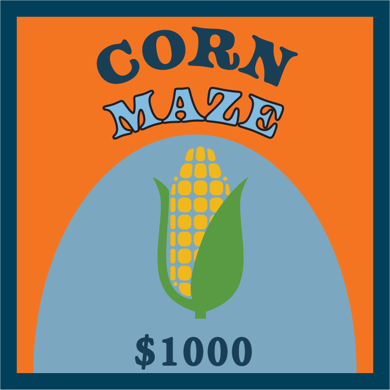 Fall Festival Sponsorship: Corn maize
