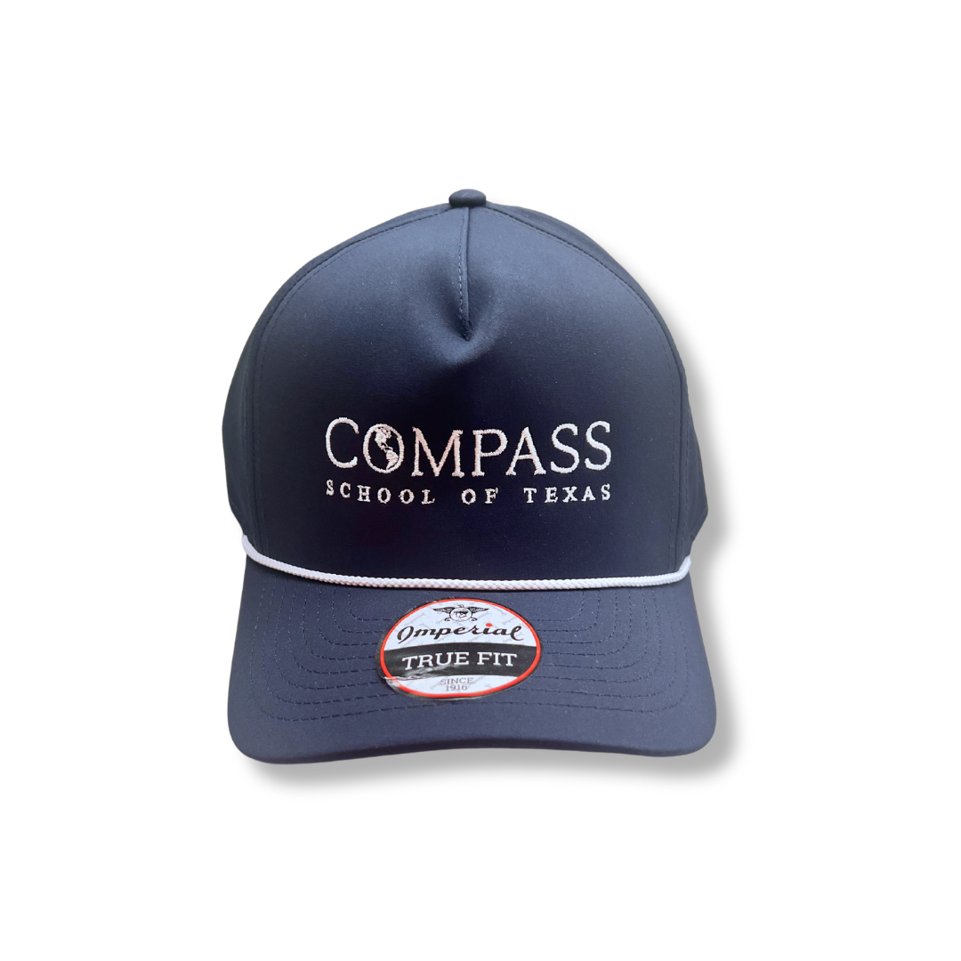 Compass Point Hat Navy Rope Hat – Compassschooltx