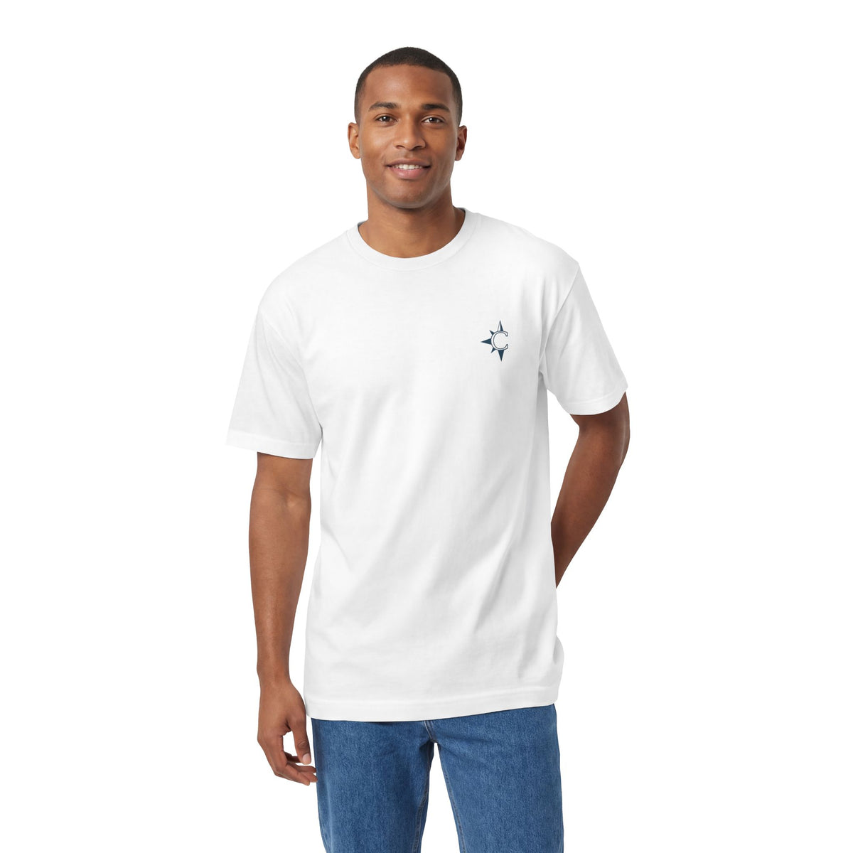 Adult-  Compass Texas Flag T-Shirt
