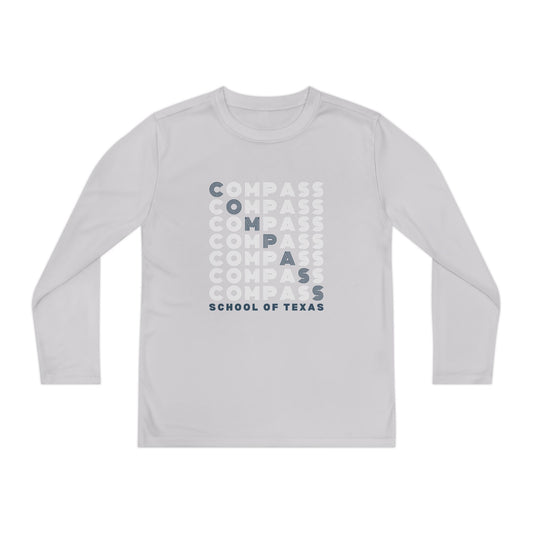Compass Youth Long Sleeve Competitor Tee