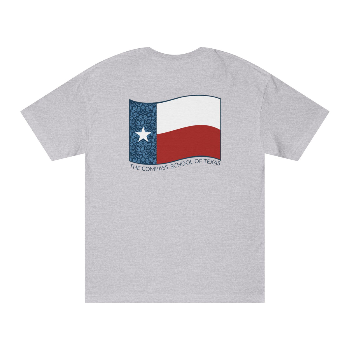 Adult-  Compass Texas Flag T-Shirt