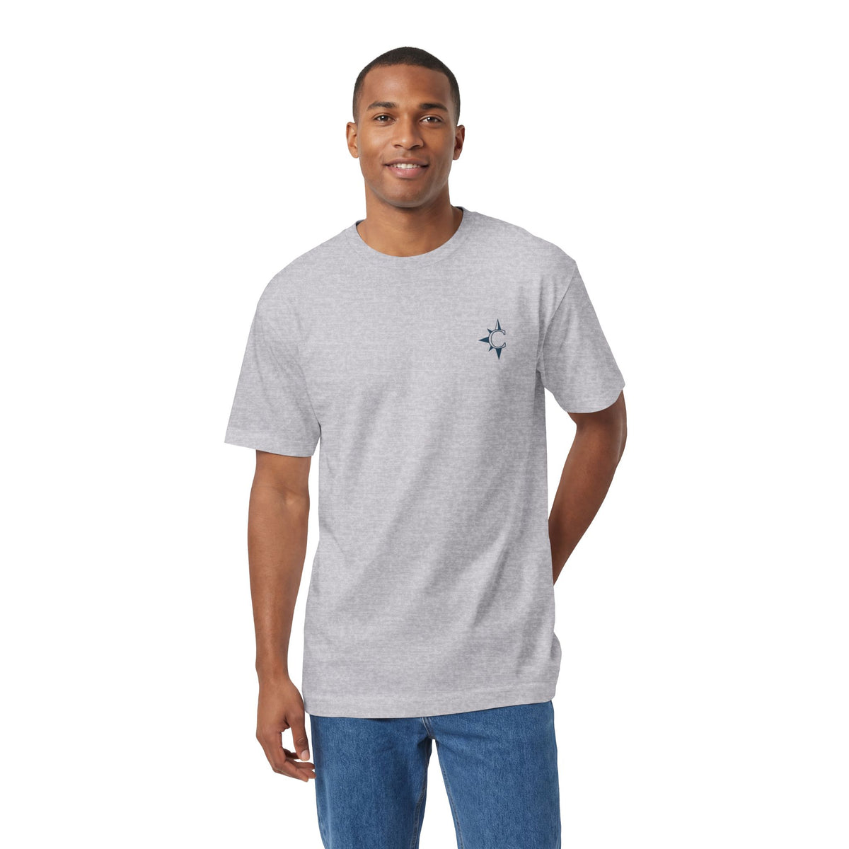 Adult-  Compass Texas Flag T-Shirt