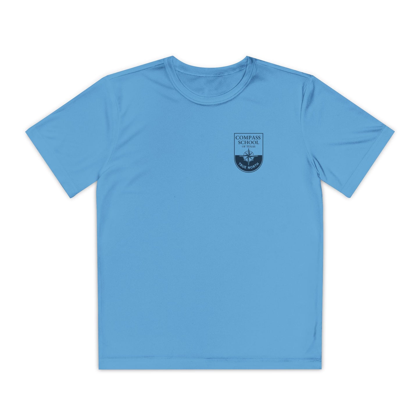 Youth Compass School Tee — "True North" Logo Shirt