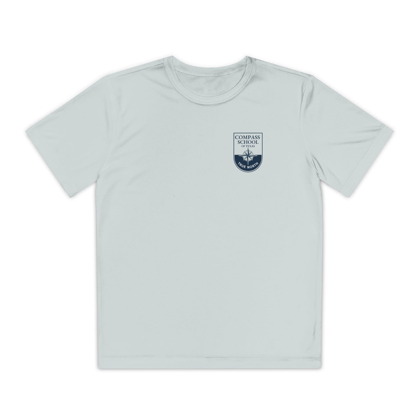 Youth Compass School Tee — "True North" Logo Shirt