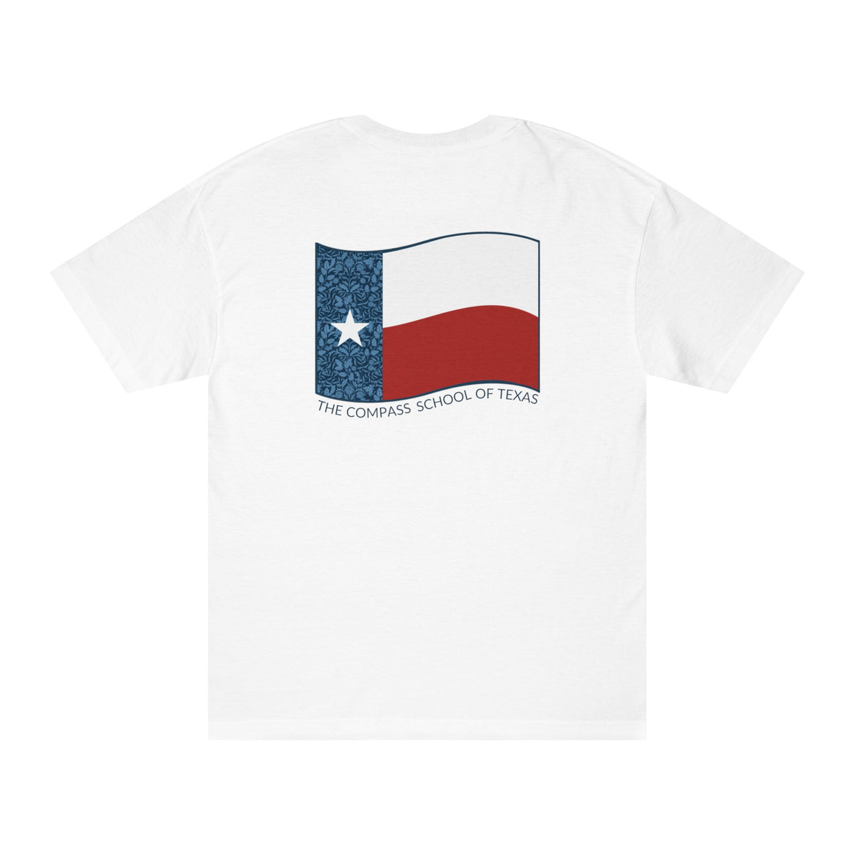 Adult-  Compass Texas Flag T-Shirt