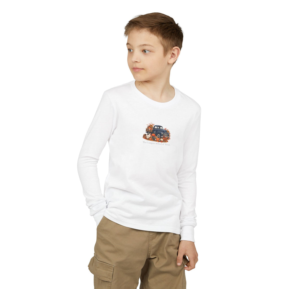 Youth Vintage Truck Long Sleeve Tee