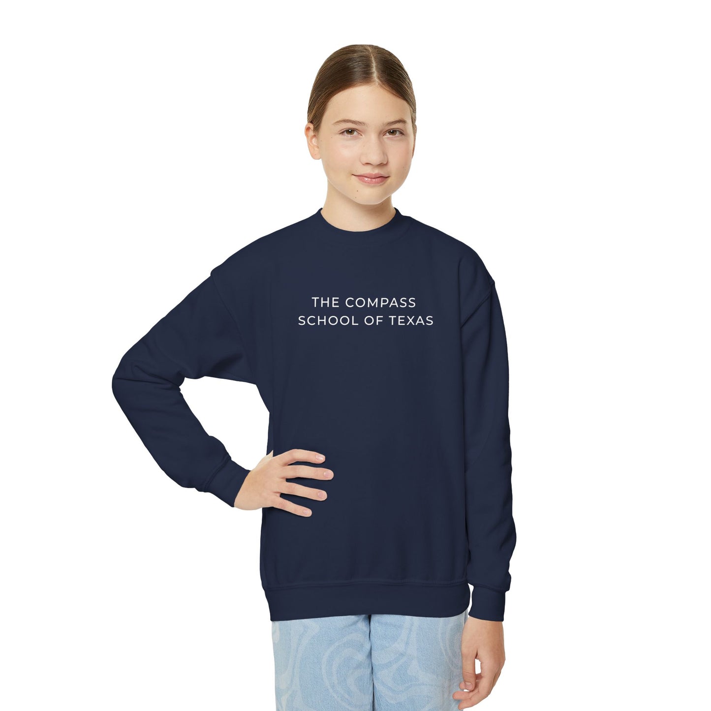 Youth Crewneck Sweatshirt "It's Time We Let Our Purpose Shine"