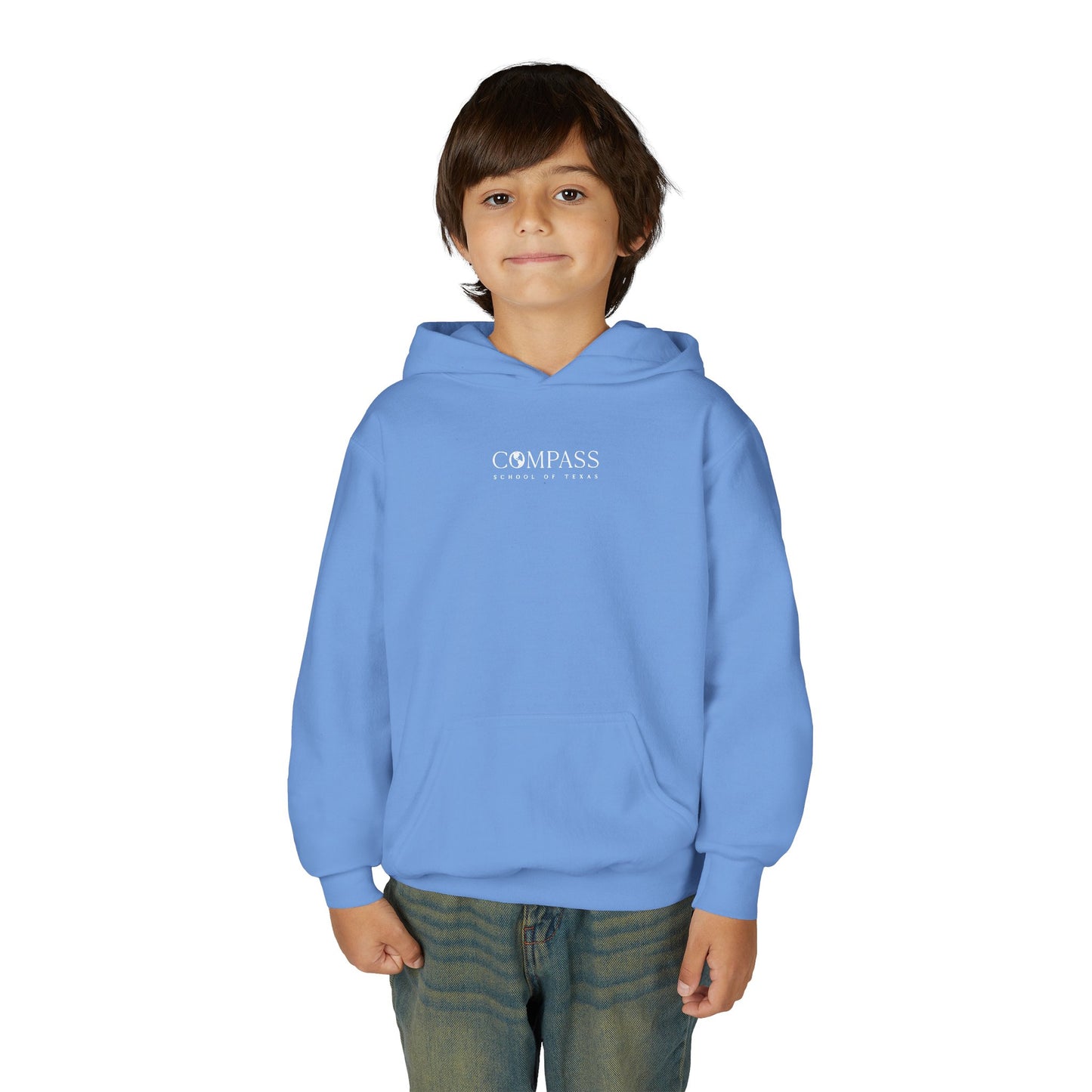 Youth Hoodie — "Readers Build Tomorrow's Leaders" School Pride Sweatshirt