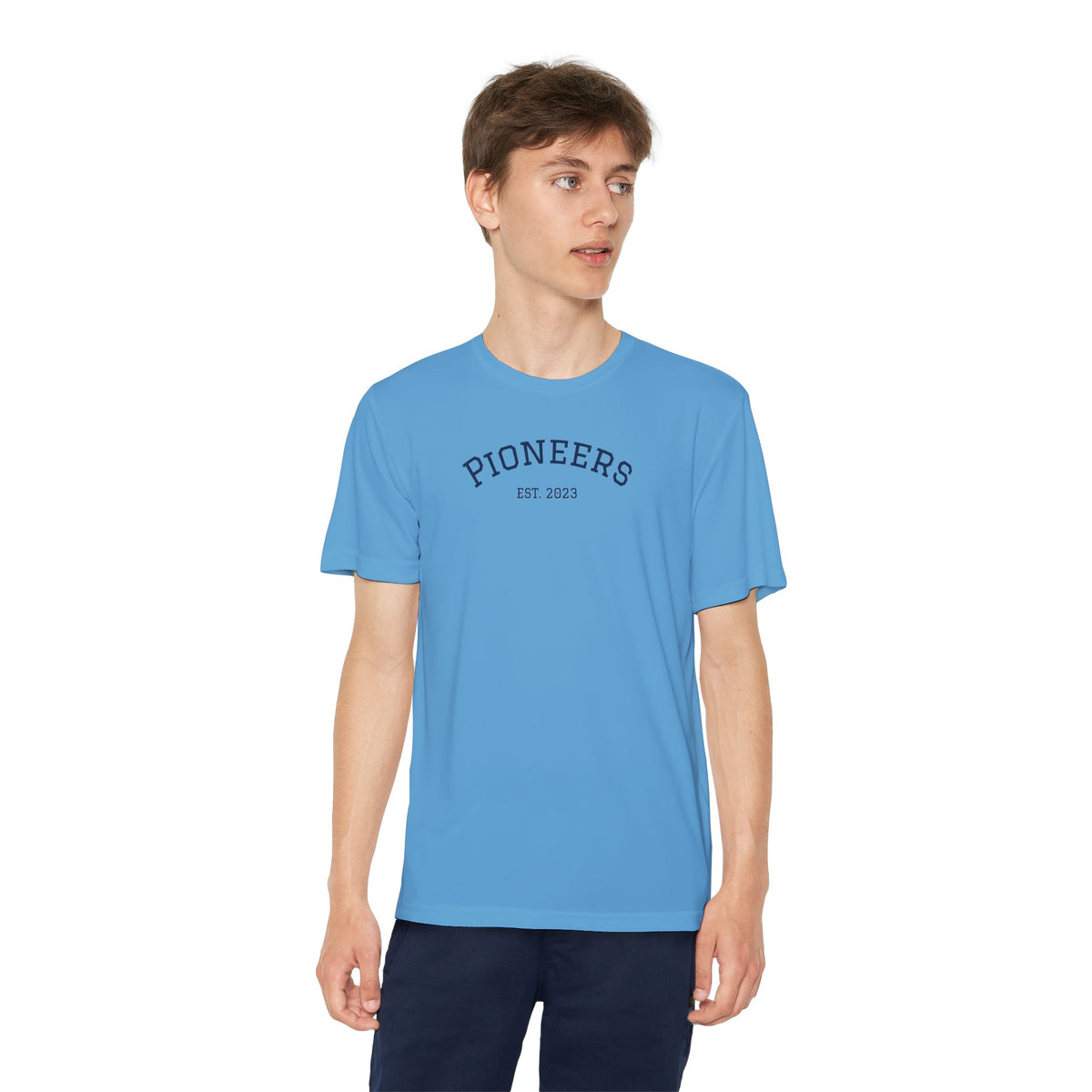 'PIONEERS EST. 2023' Athletic Team Shirt