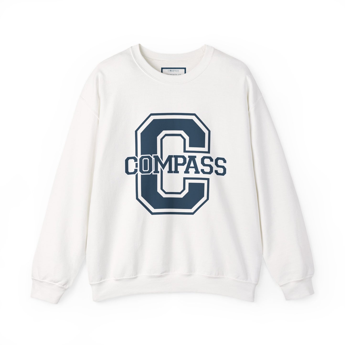 Compass Large "C" Crewneck Sweatshirt