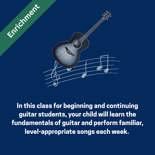 TUESDAY: Guitar (1st - 4th Grade) Fall