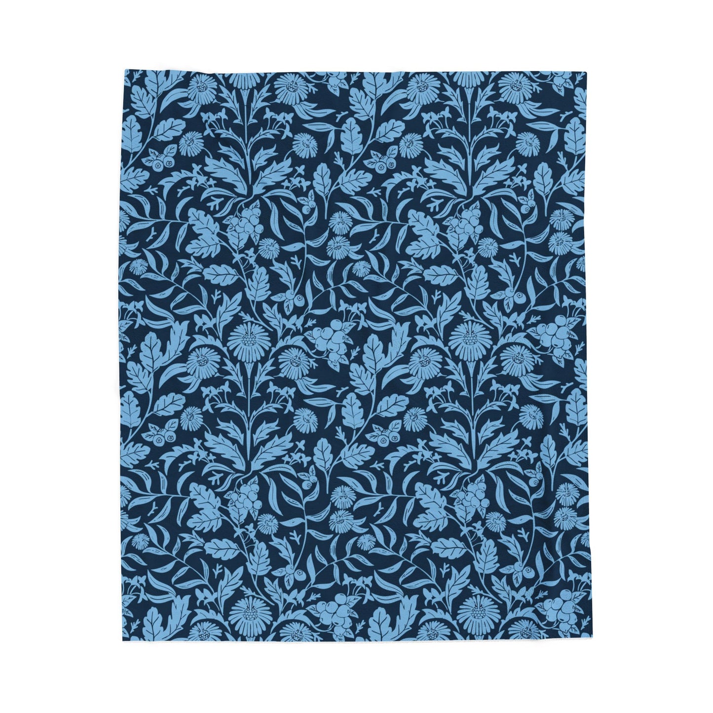 Compass Print Velveteen Plush Blanket — Super Soft Kids Cozy Throw for Home, Car & Travel