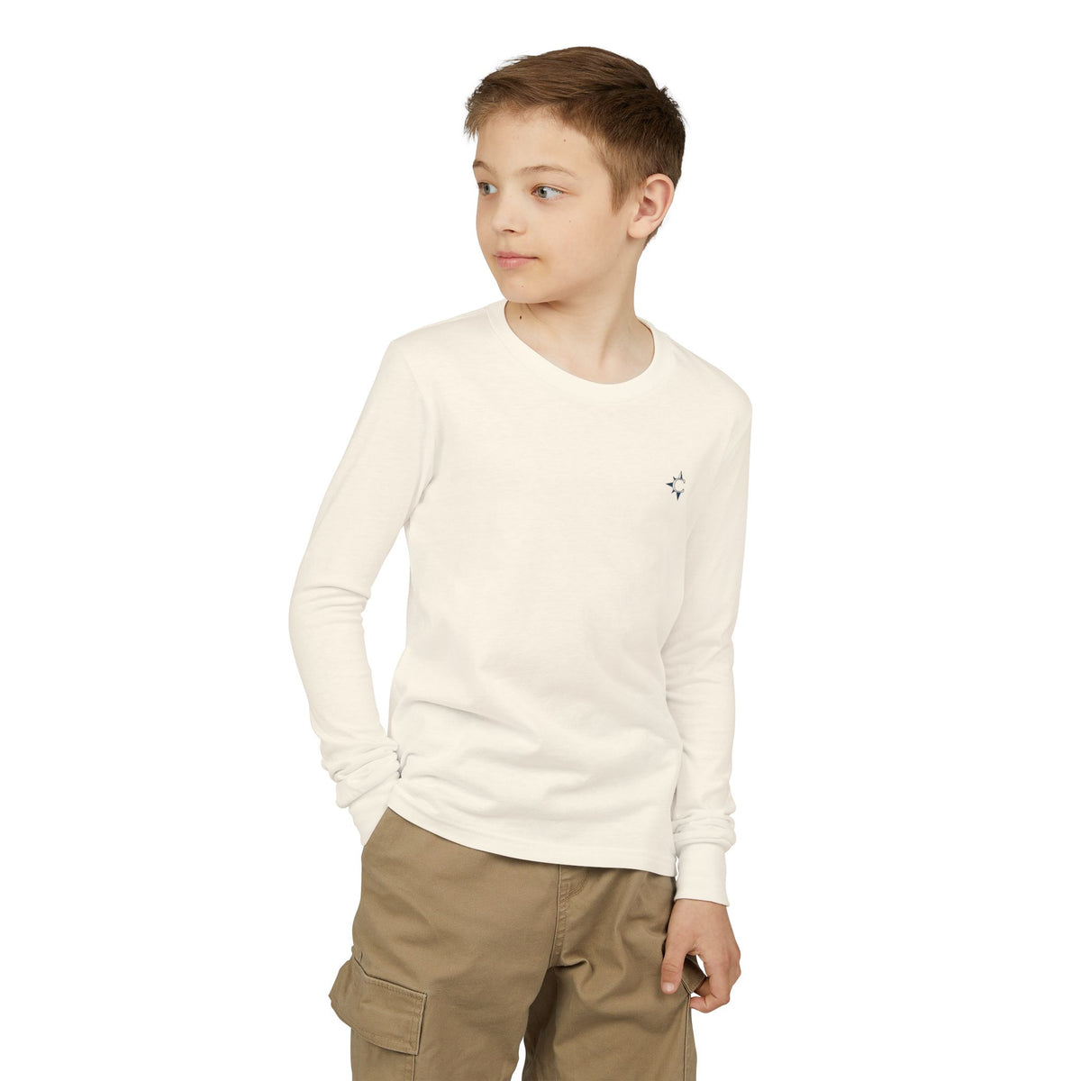 Youth Long Sleeve Tee – The Compass School of Texas Vintage Holiday Car Design