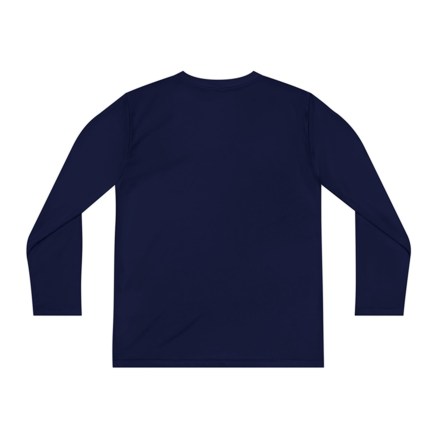 Compass School of Texas Logo Athletic Shirt, Youth Long Sleeve Tee