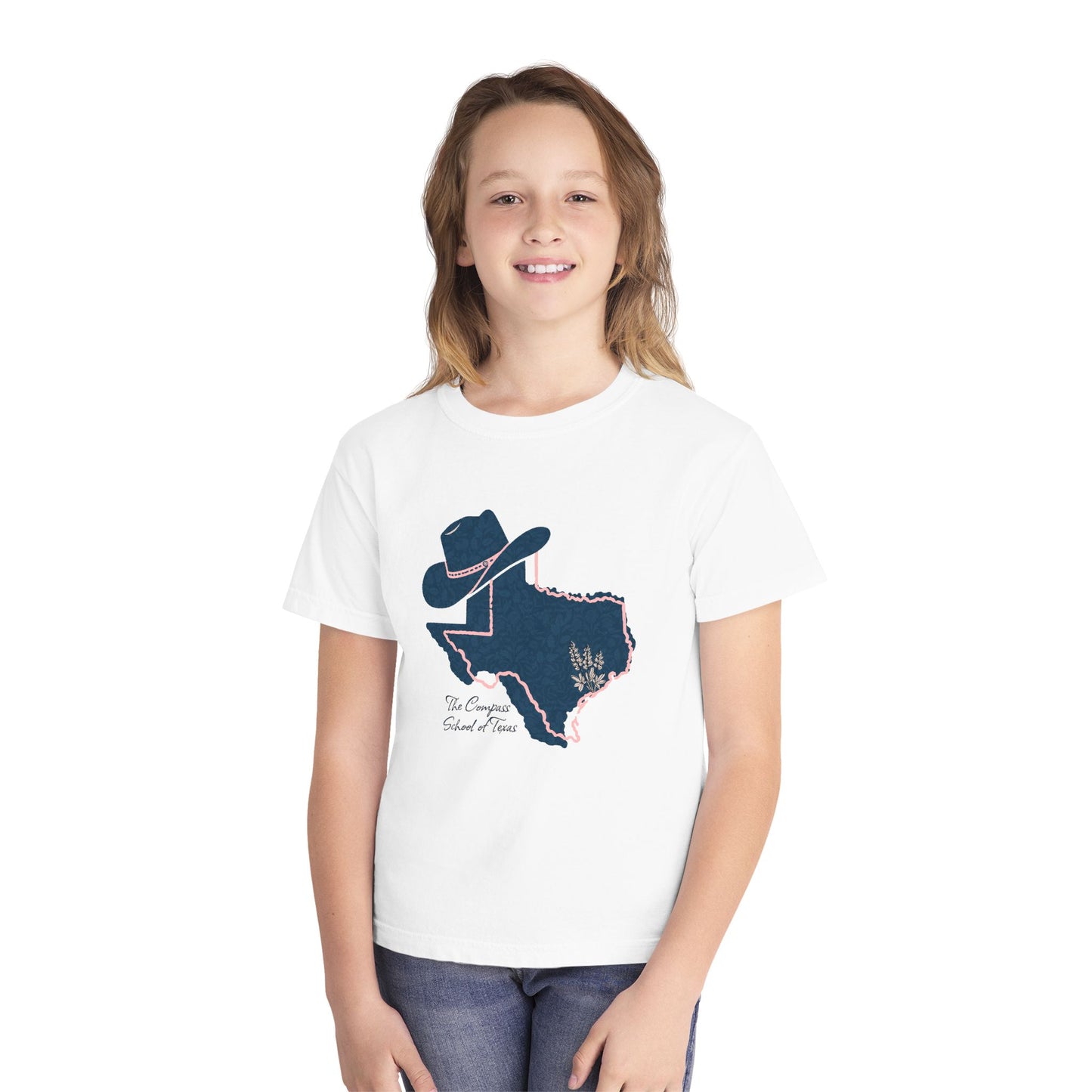 Texas Cowboy Youth T‑Shirt — Kids Lone Star State Tee