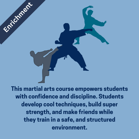 TUESDAY: Martial Arts (Pre-K and Kinder) Fall