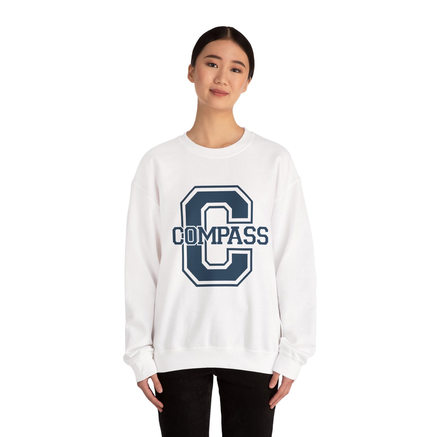 Compass Large "C" Crewneck Sweatshirt