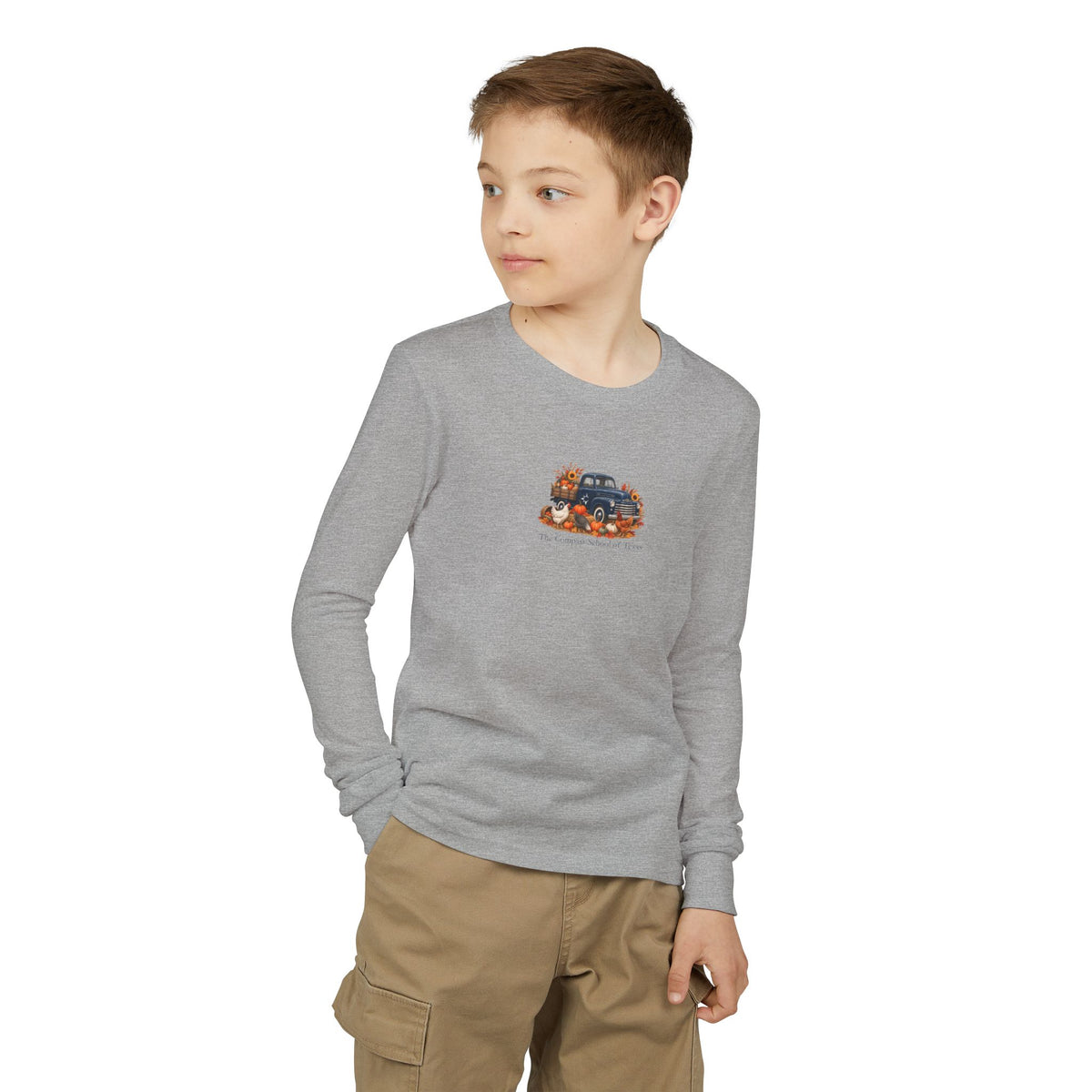 Youth Vintage Truck Long Sleeve Tee