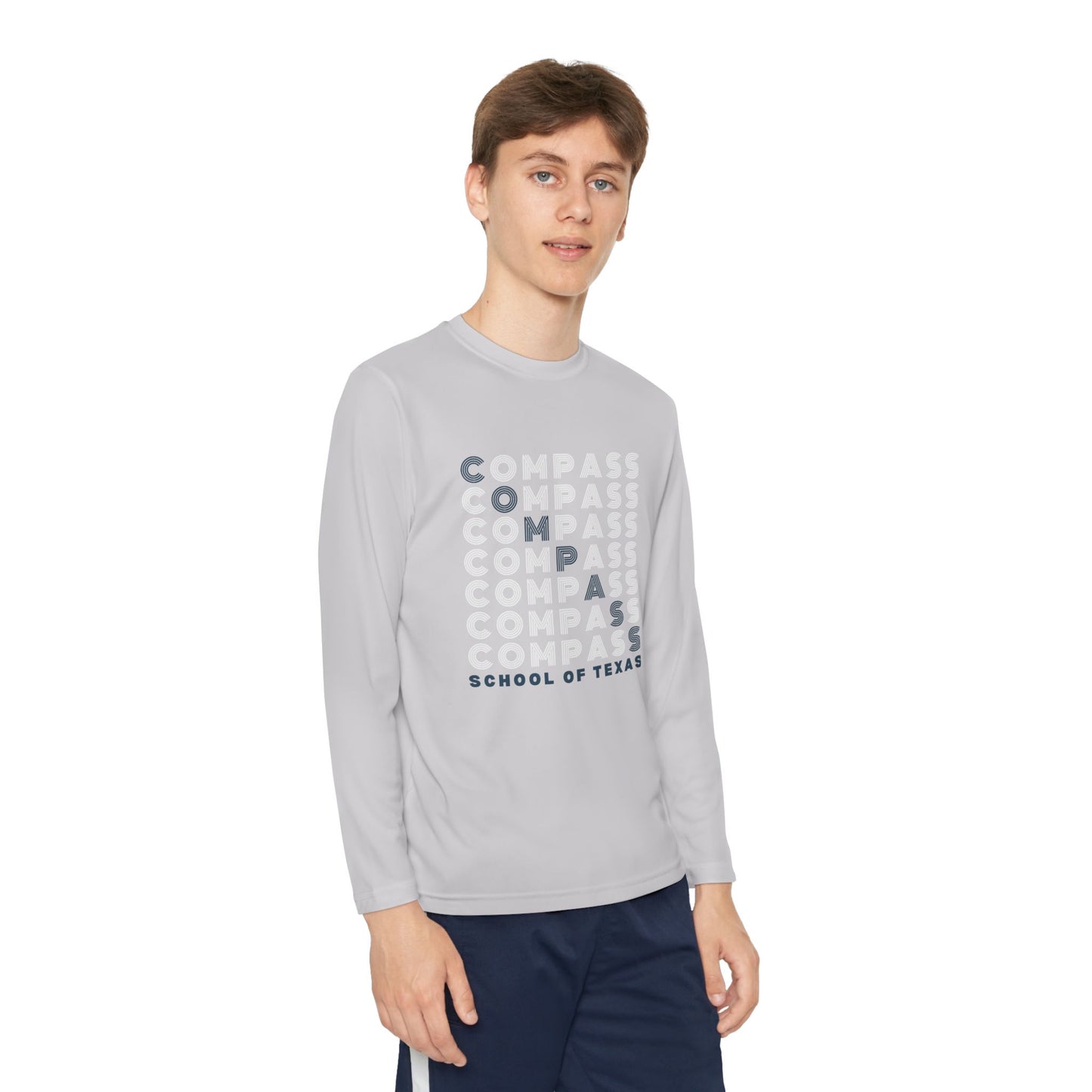 Compass Youth Long Sleeve Competitor Tee