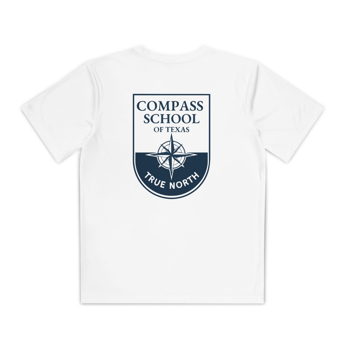 Youth Compass School Tee — "True North" Logo Shirt