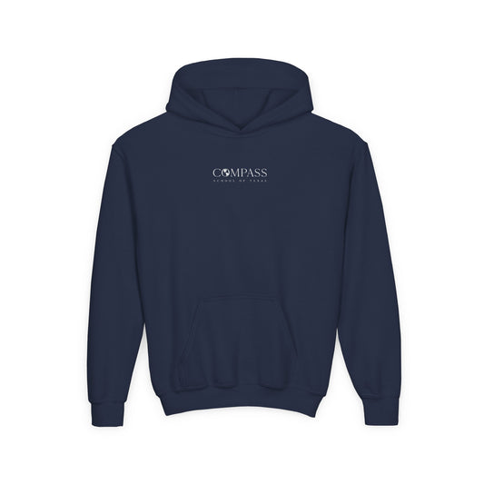 Youth Hoodie — "Readers Build Tomorrow's Leaders" School Pride Sweatshirt