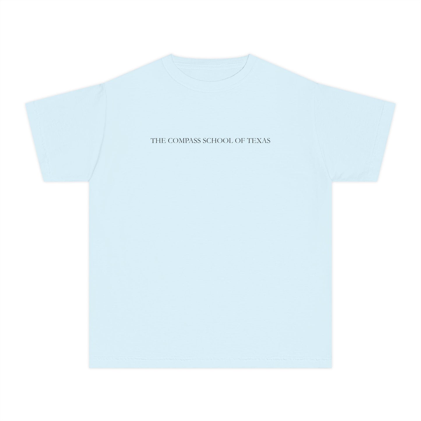 Youth Tee — Texas Flag Vintage Graphic (The Compass School of Texas)