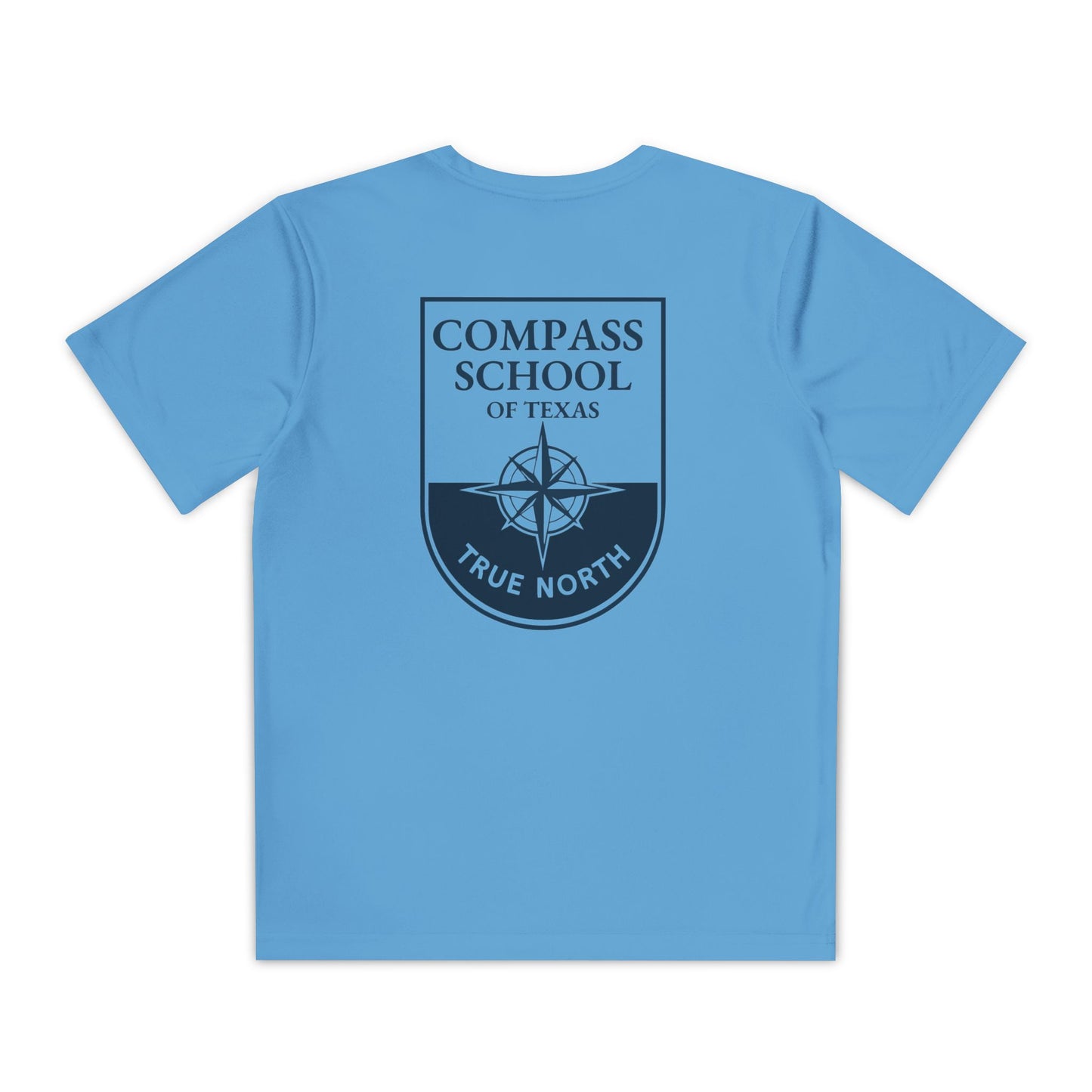 Youth Compass School Tee — "True North" Logo Shirt