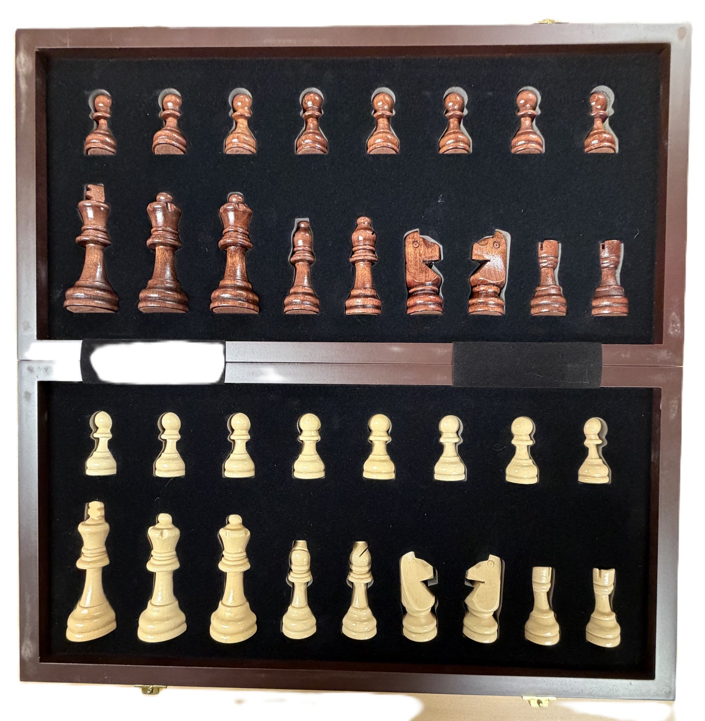 Chessboard with Compass Logo