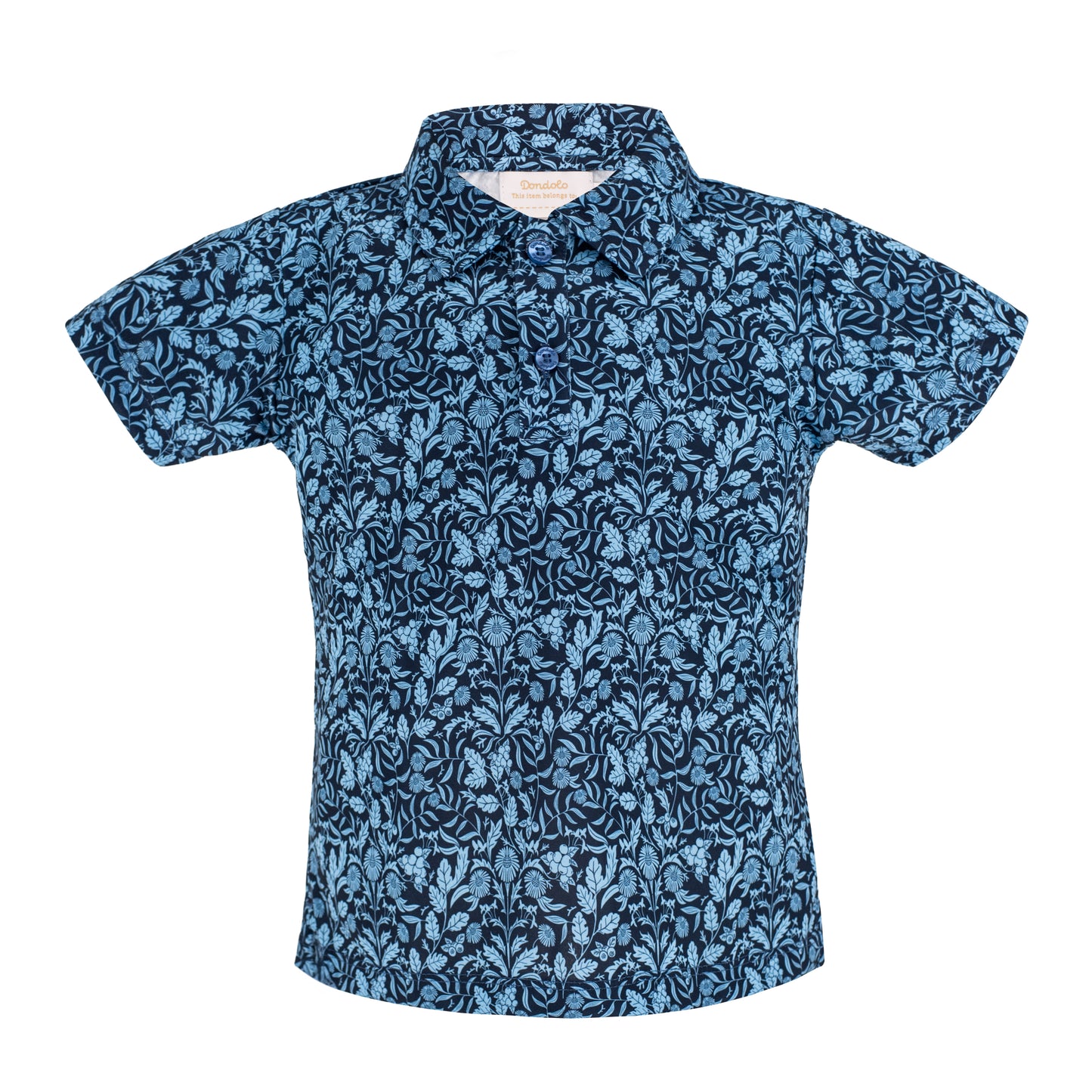 Polo Golf Shirt - Compass Pattern