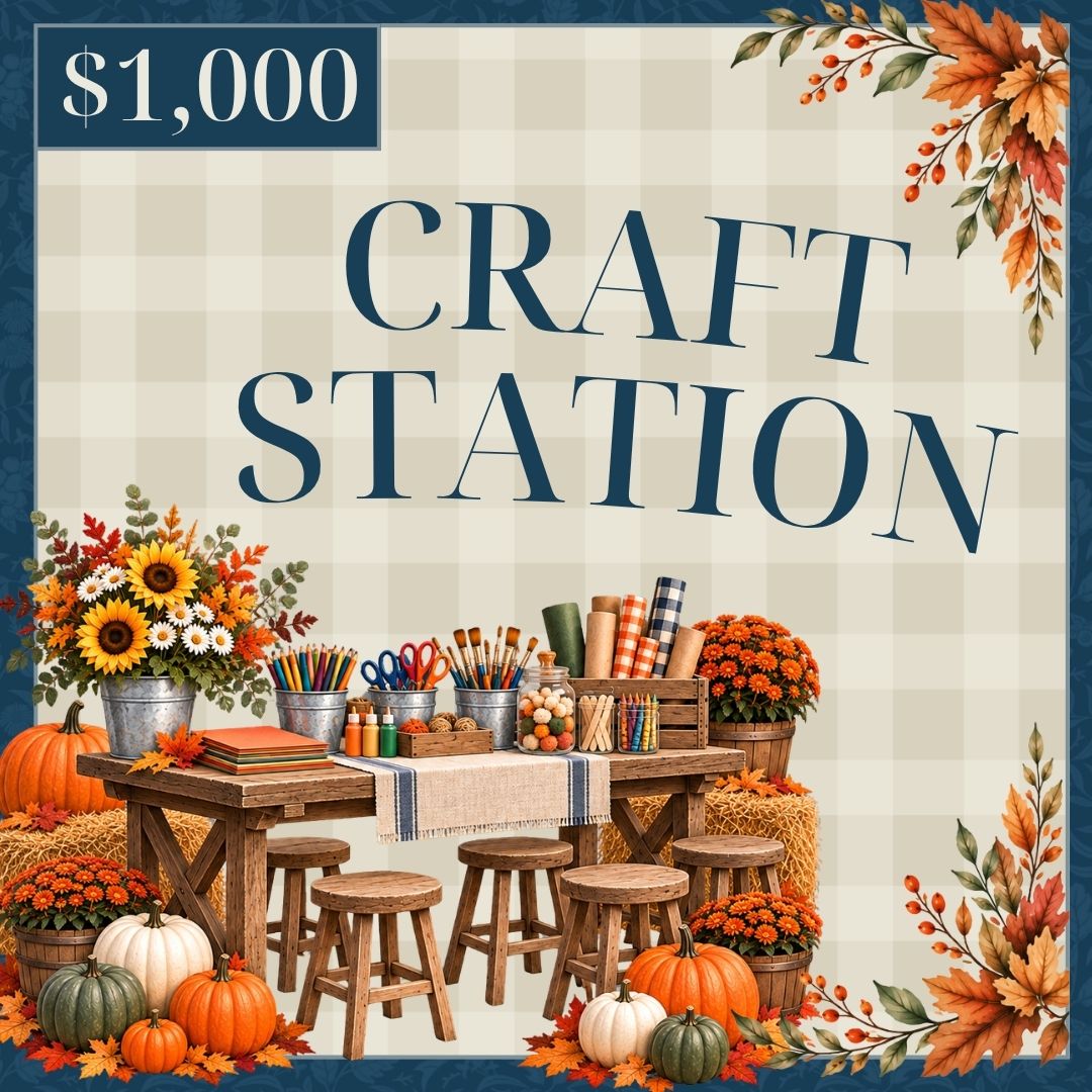 Fall Festival Sponsorship: Craft Station