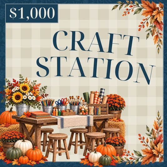 Fall Festival Sponsorship: Craft Station