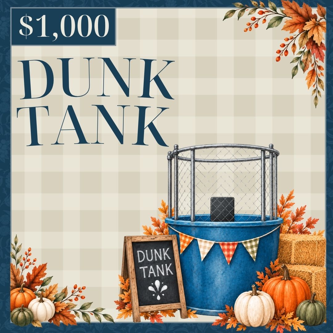 Fall Festival Sponsorship: Dunk Tank
