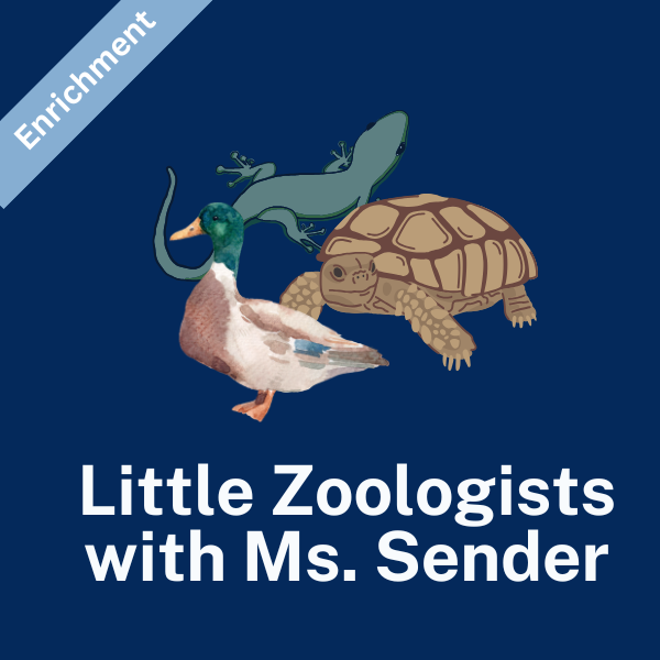 MONDAY: Little Zoologists (Pre-K, Kinder & 1st Grade) Fall