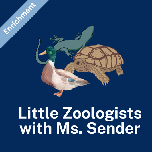 MONDAY: Little Zoologists (Pre-K, Kinder & 1st Grade) Fall