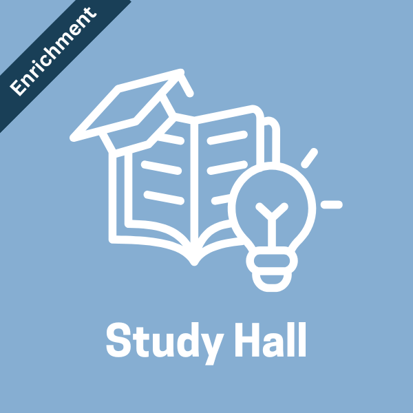 TUESDAY: Study Hall (2nd - 5th Grade) Fall