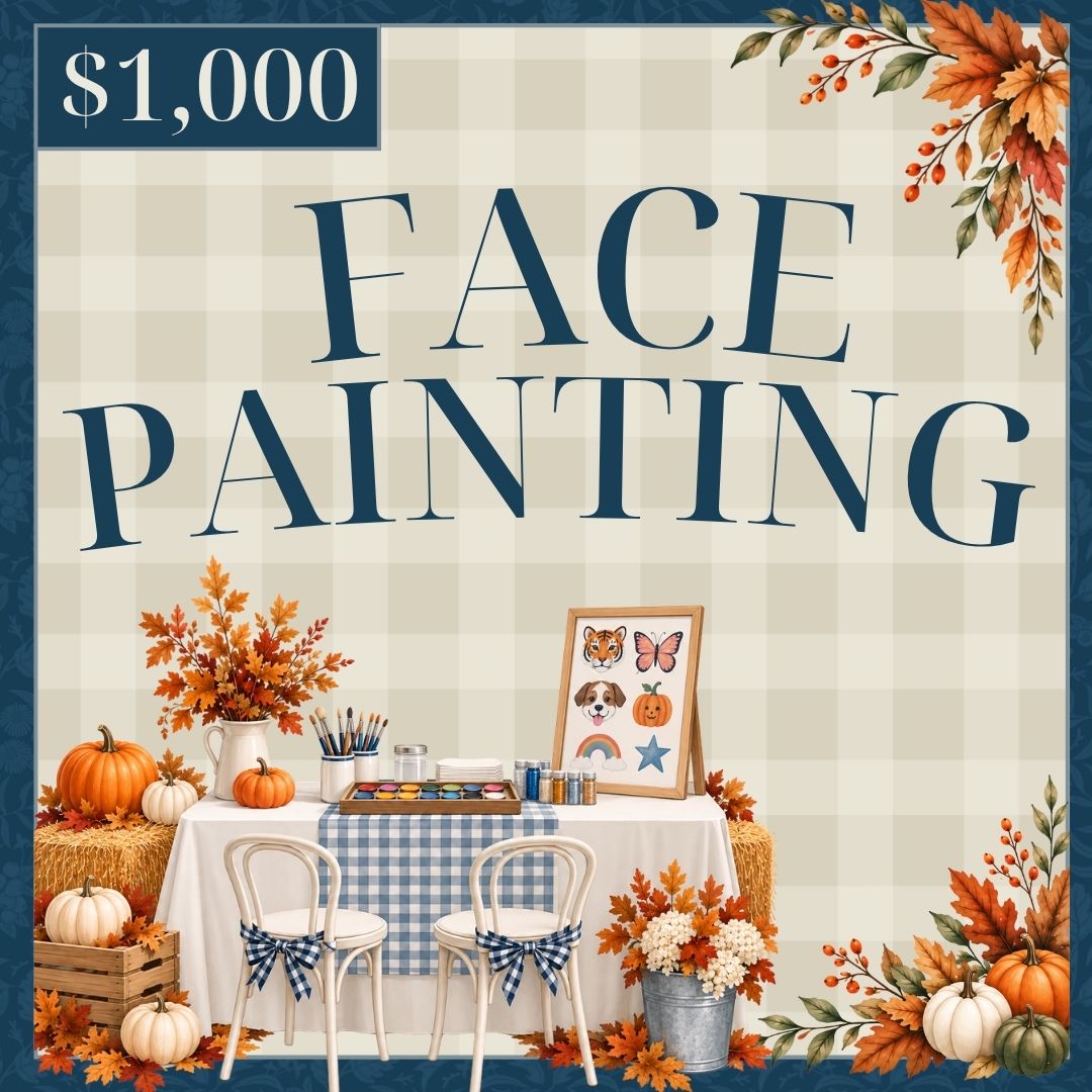 Fall Festival Sponsorship: Face Painting