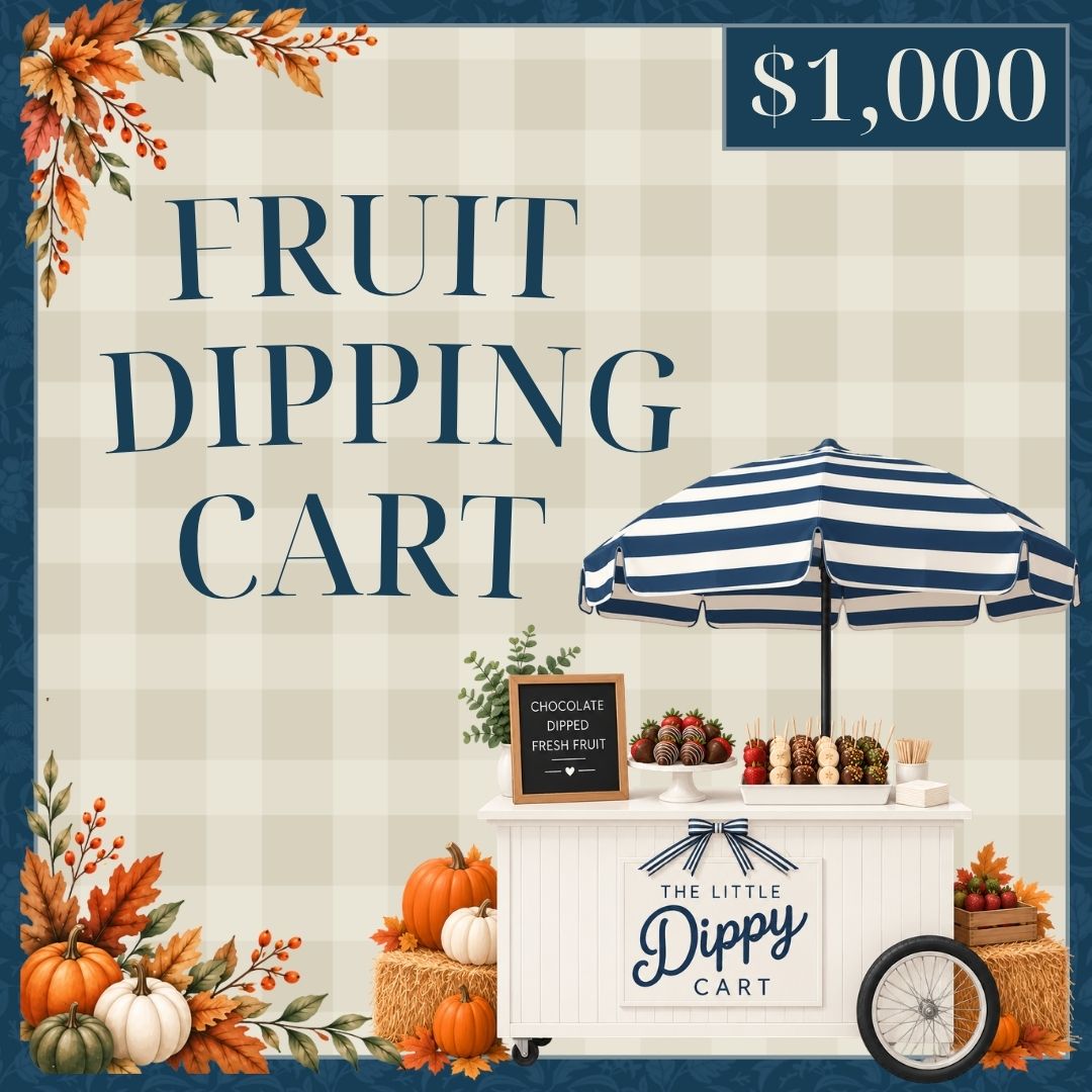 Fall Festival Sponsorship: Fruit Dipping Cart