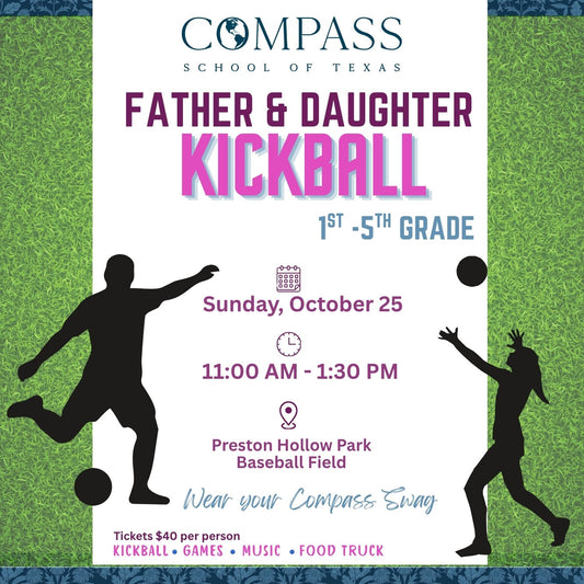Father daughter kickball - 1st through 5th grade