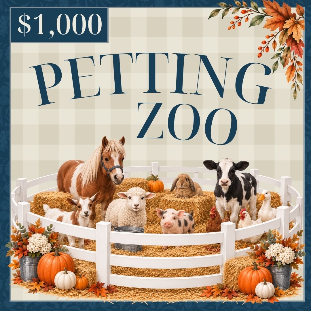 Fall Festival Sponsorship: Petting Zoo