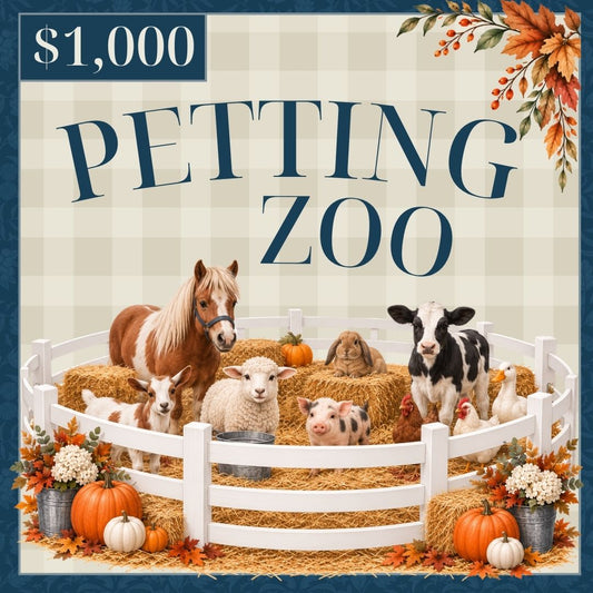 Fall Festival Sponsorship: Petting Zoo