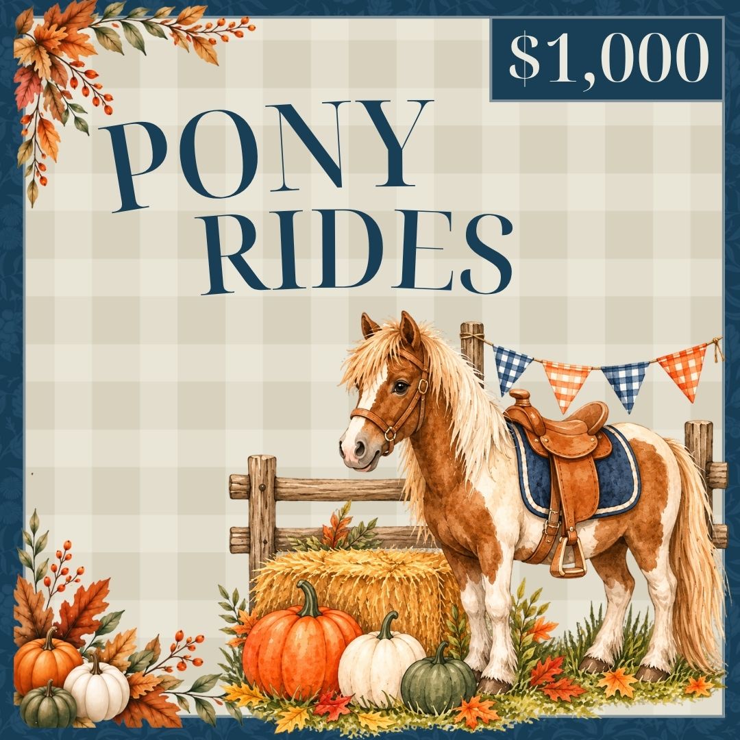 Fall Festival Sponsorship: Pony Rides
