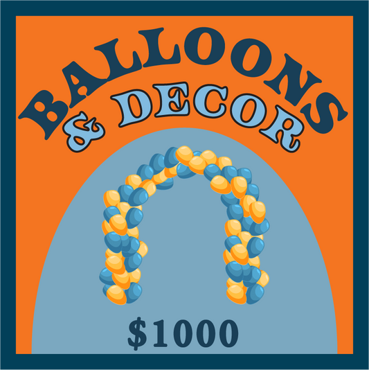 Fall Festival Sponsorship: Baloons and Decor