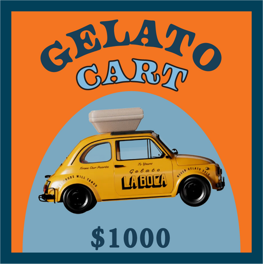 Fall Festival Sponsorship: Gelato Cart