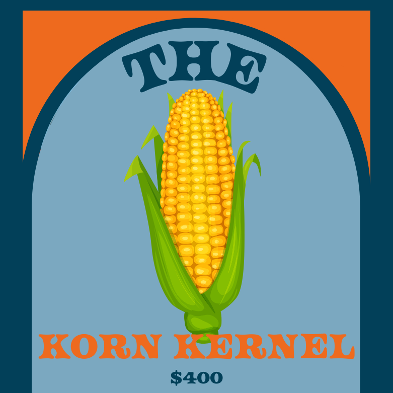 Fall Festival Sponsorship: The Korn Kernel ($400)